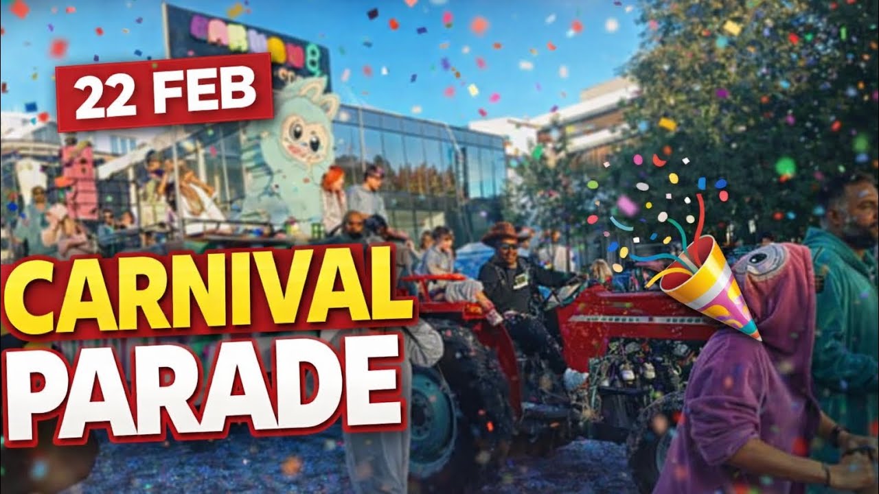 “Step into the carnival mood 💃🕺Smiles, music & nonstop celebration 🎉22 Feb unforgettable day!”