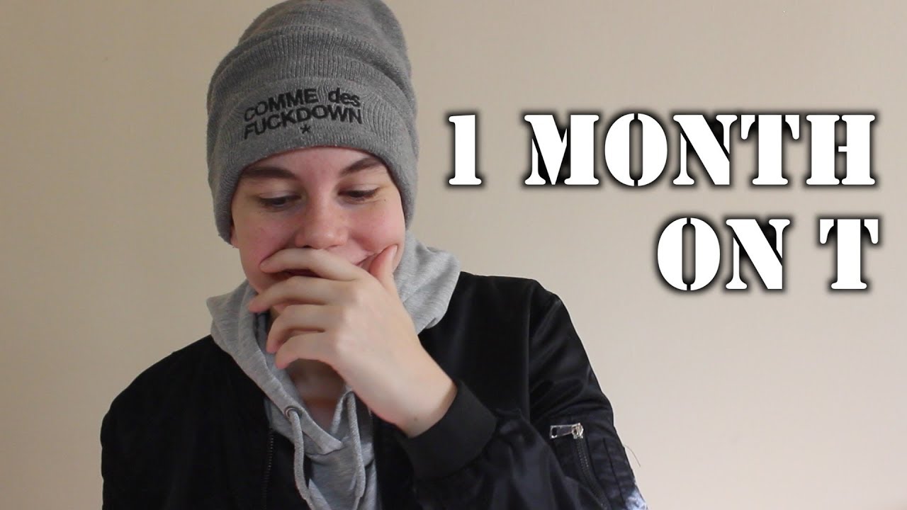 1 MONTH ON TESTOSTERONE / FtM Transgender (Reupload)