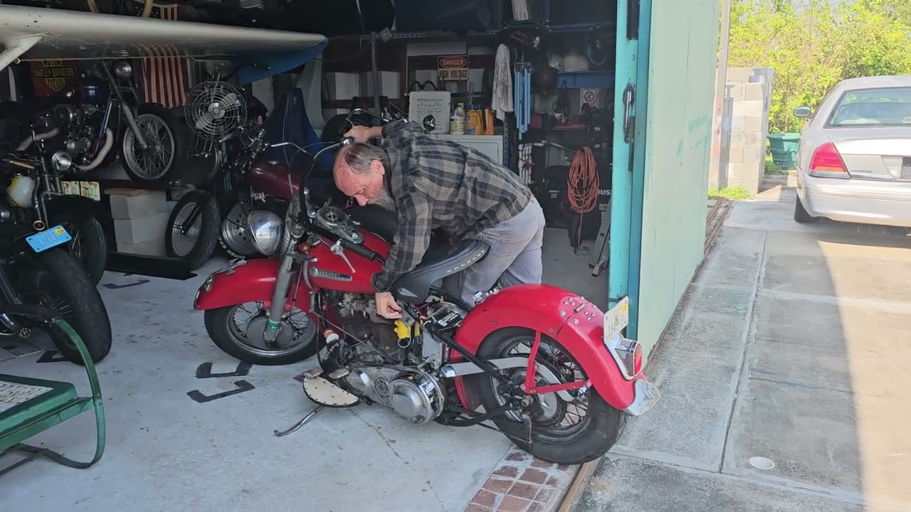 75 year old panhead man still kickin