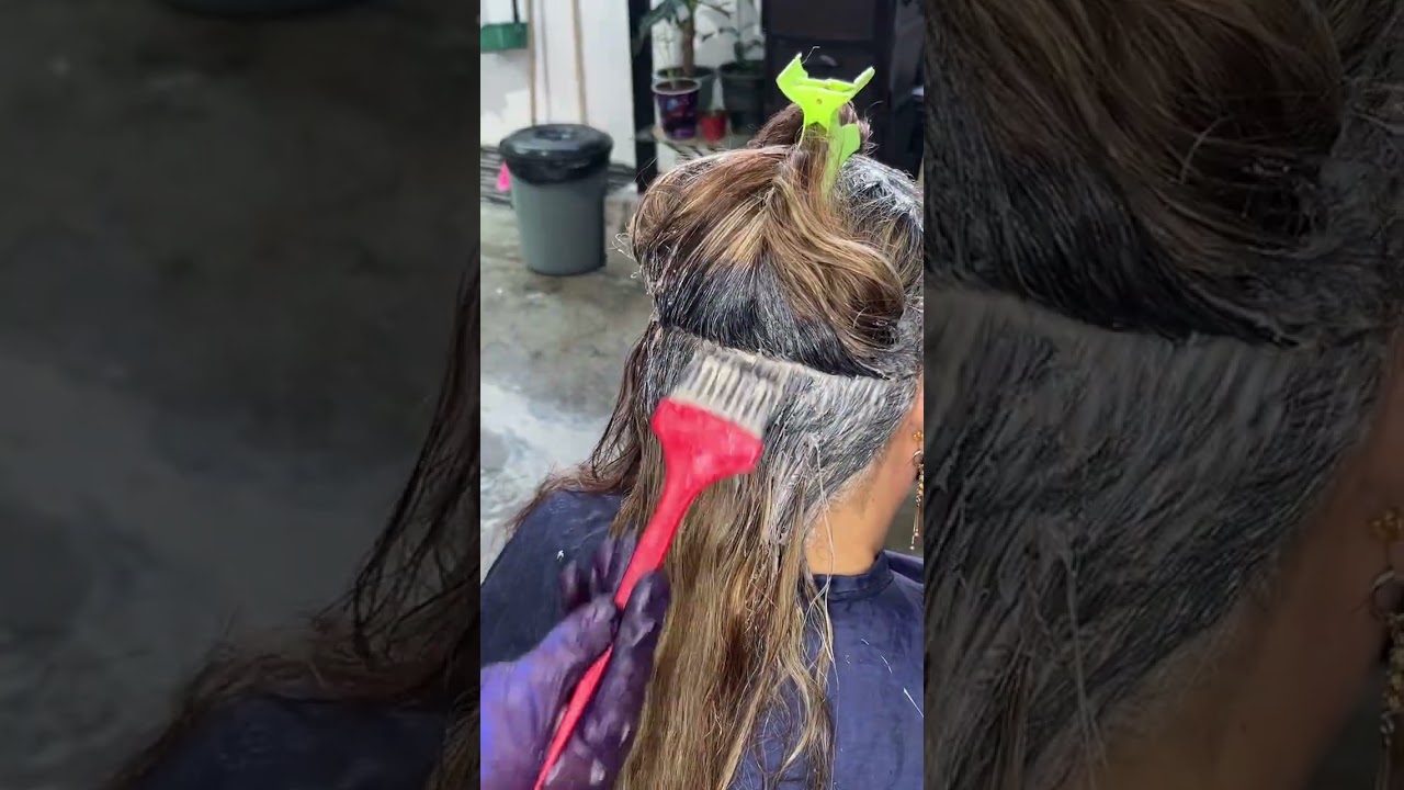 Cómo aplicar un tinte correctamente #peluquería #tintes #cambiodelook #hairtutorial #hairstyle