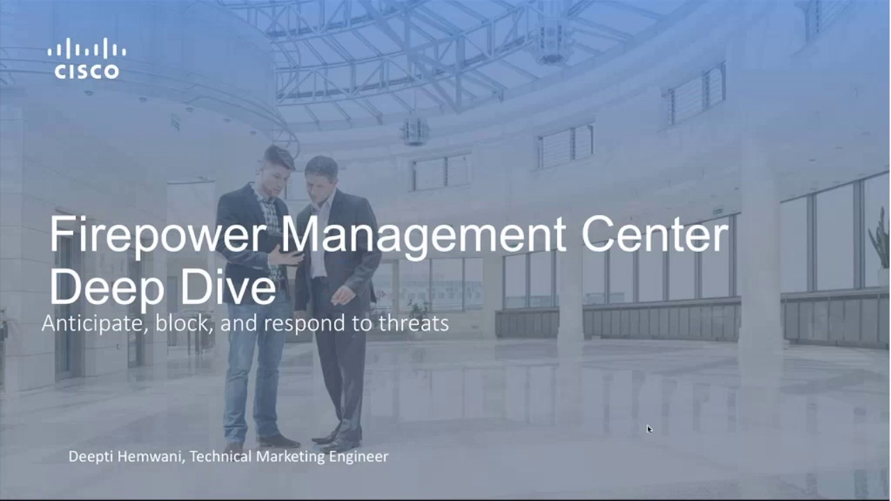Firepower Management Center Overview