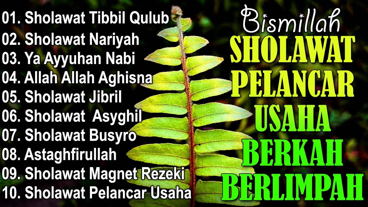 KUMPULAN SHOLAWAT TERBARU 2025 | SHOLAWAT JIBRIL PENARIK REZEKI, BUSYRO | SHOLAWAT TERPOPULER 2025
