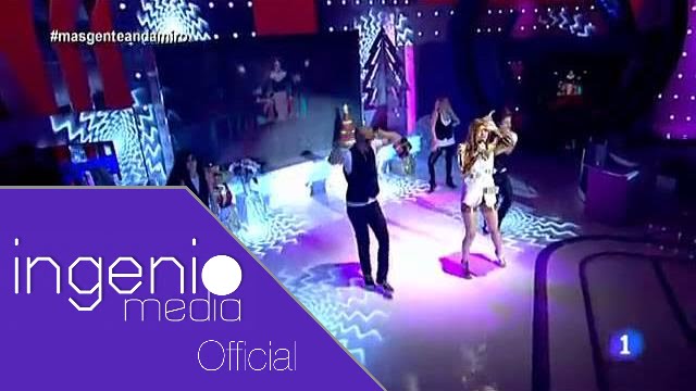 Andamiro Hypnotize en +Gente TVE (20/12/2012) Spain