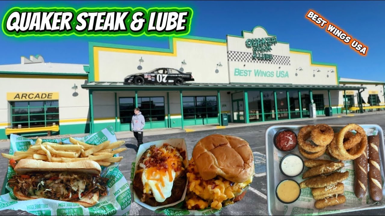 Ресторан Quaker Steak & Lube / Севирвилл, Теннесси #острыекрылышки