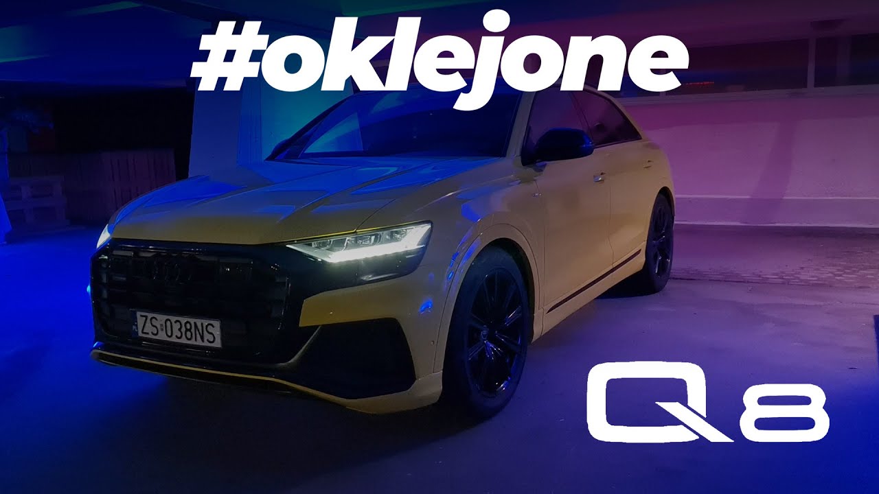 Zmieniam kolor Audi Q8