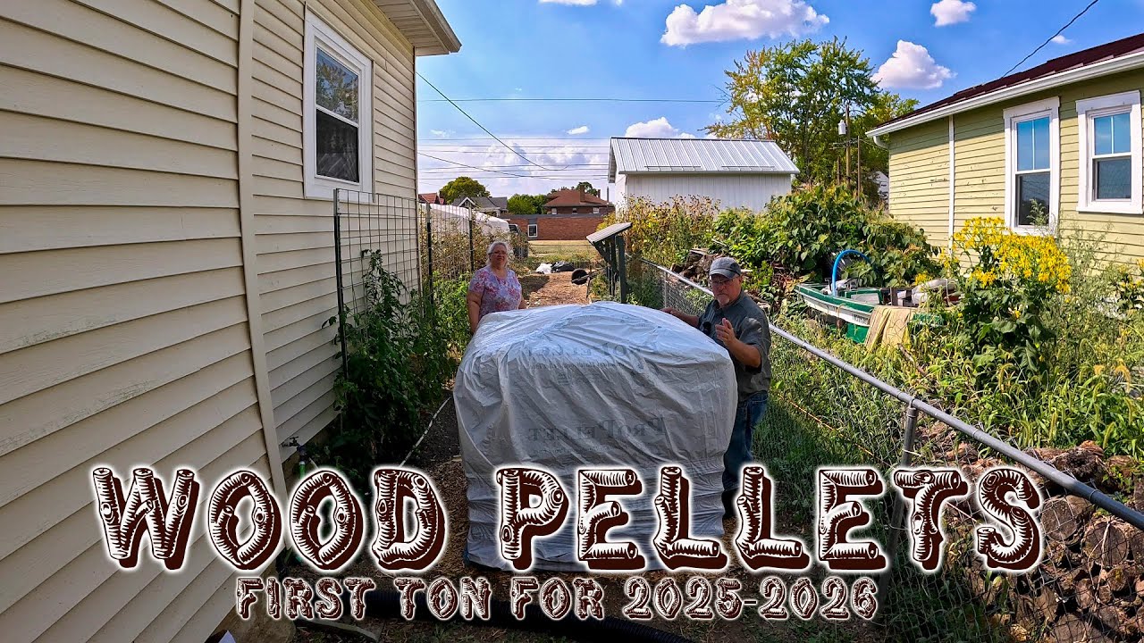 First TON of Wood Pellets