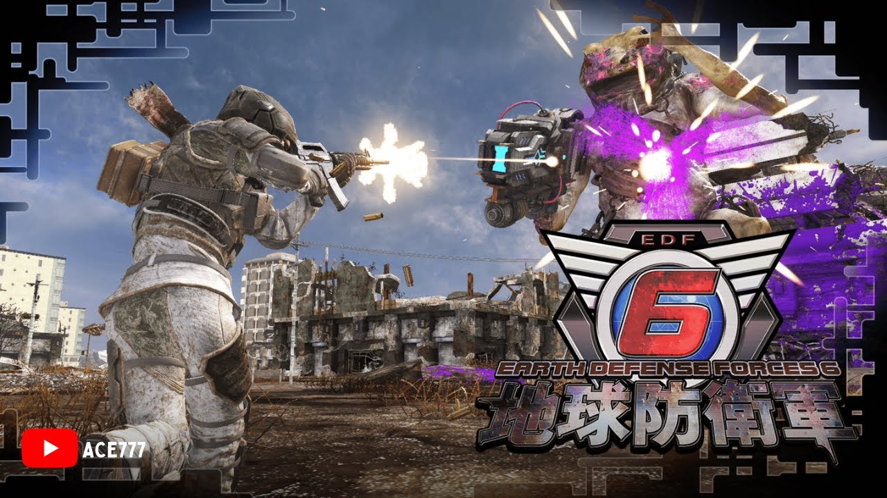 🔴【地球防衛軍6】Playstation Plus 今期免費遊戲 EDF6 新手試玩！