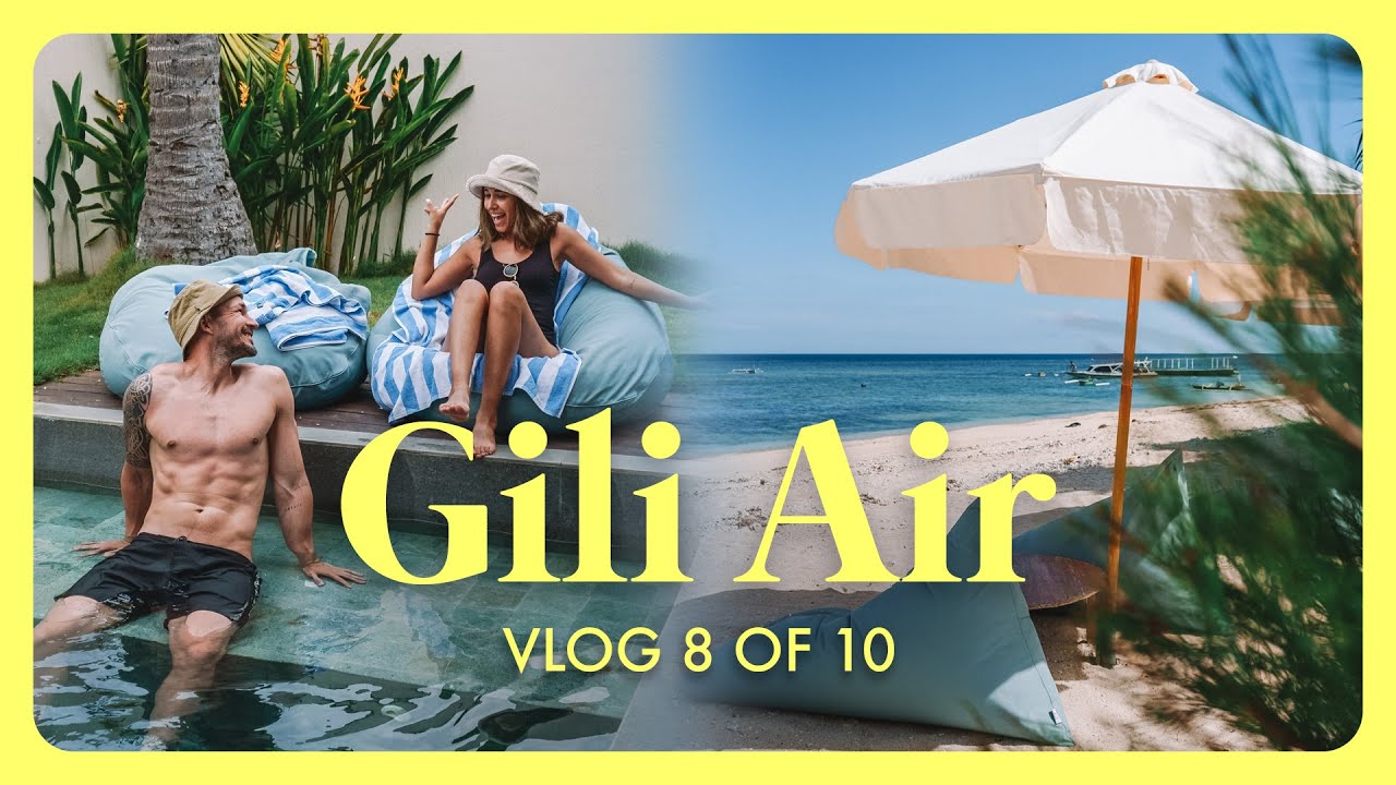 РОСКОШНЫЙ рай на острове Бали! (Влюблен в Gili Air) | Bali Vlog 8 из 10