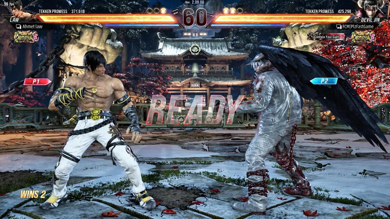 Tekken 8 law online (Ranked) God 2 Devil jin player Matchs