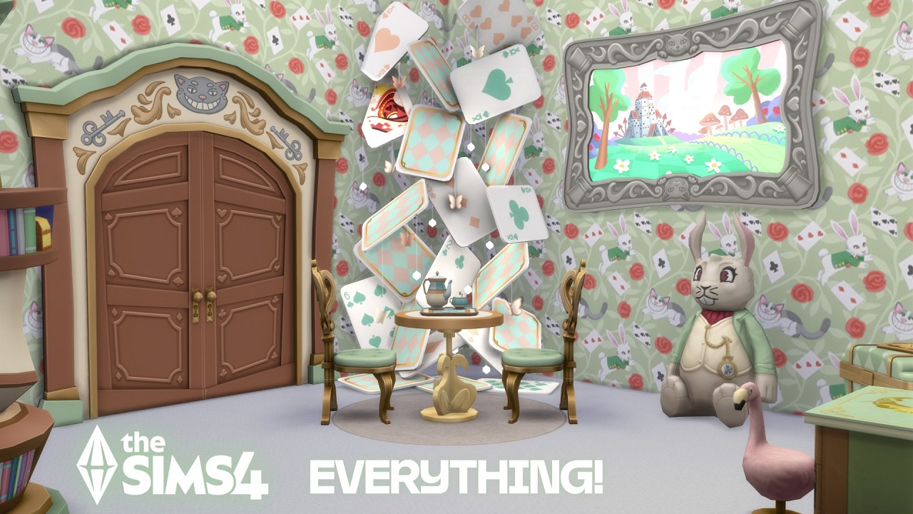 EVERYTHING in The Sims 4 Wonderland Playroom kit! 🧸