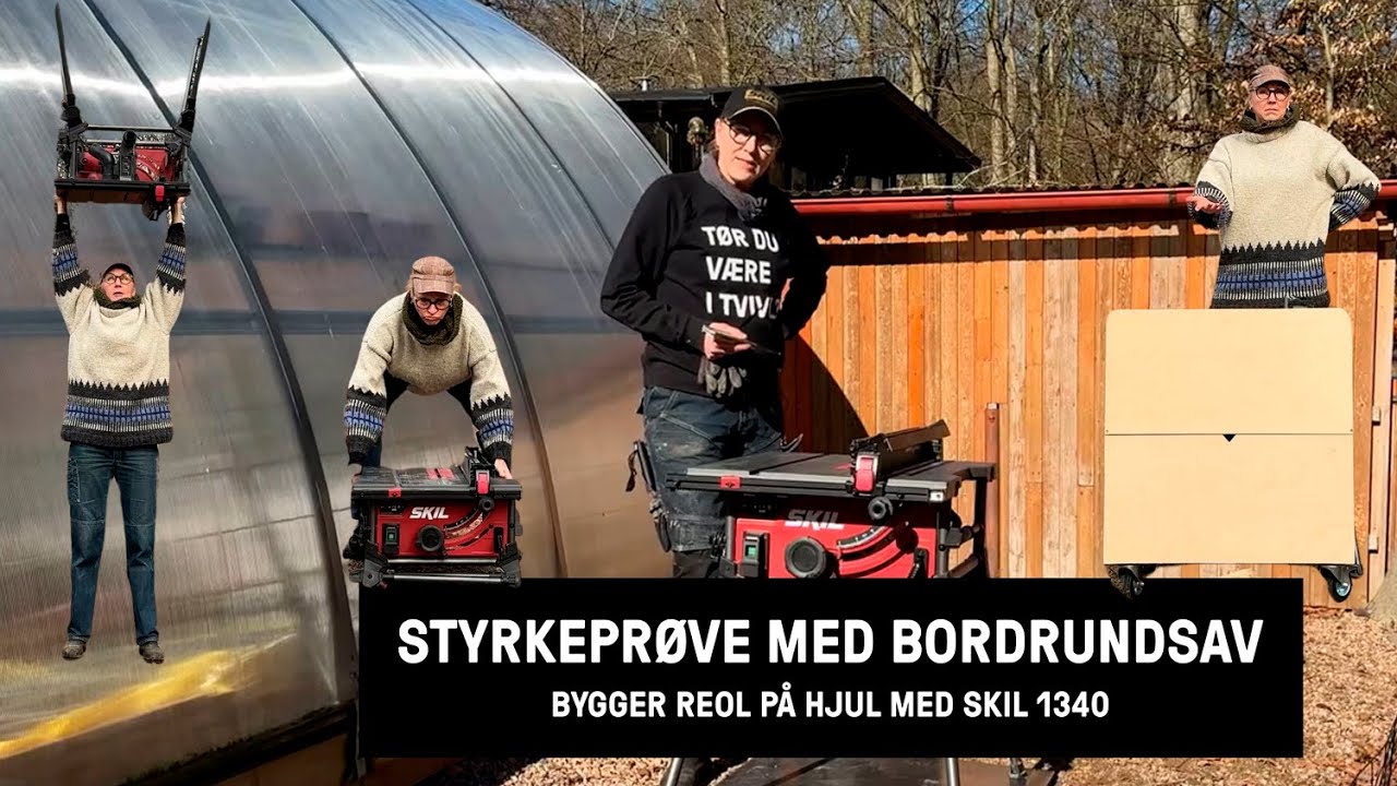 TØR DET SELV Styrkeprøve med bordrundsav  en slags anmeldelse af SKIL bordrundsav 1340