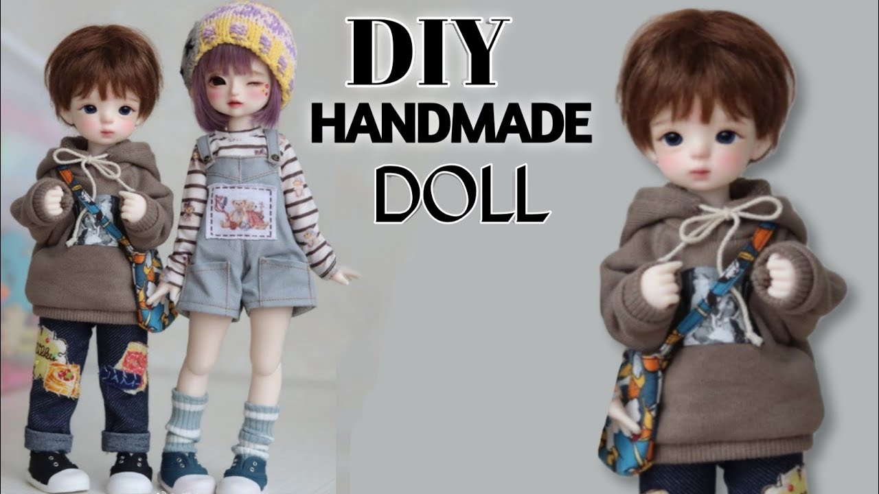 How To Make Doll | Handmade Doll | Paper Craft Ideas | DIY Doll