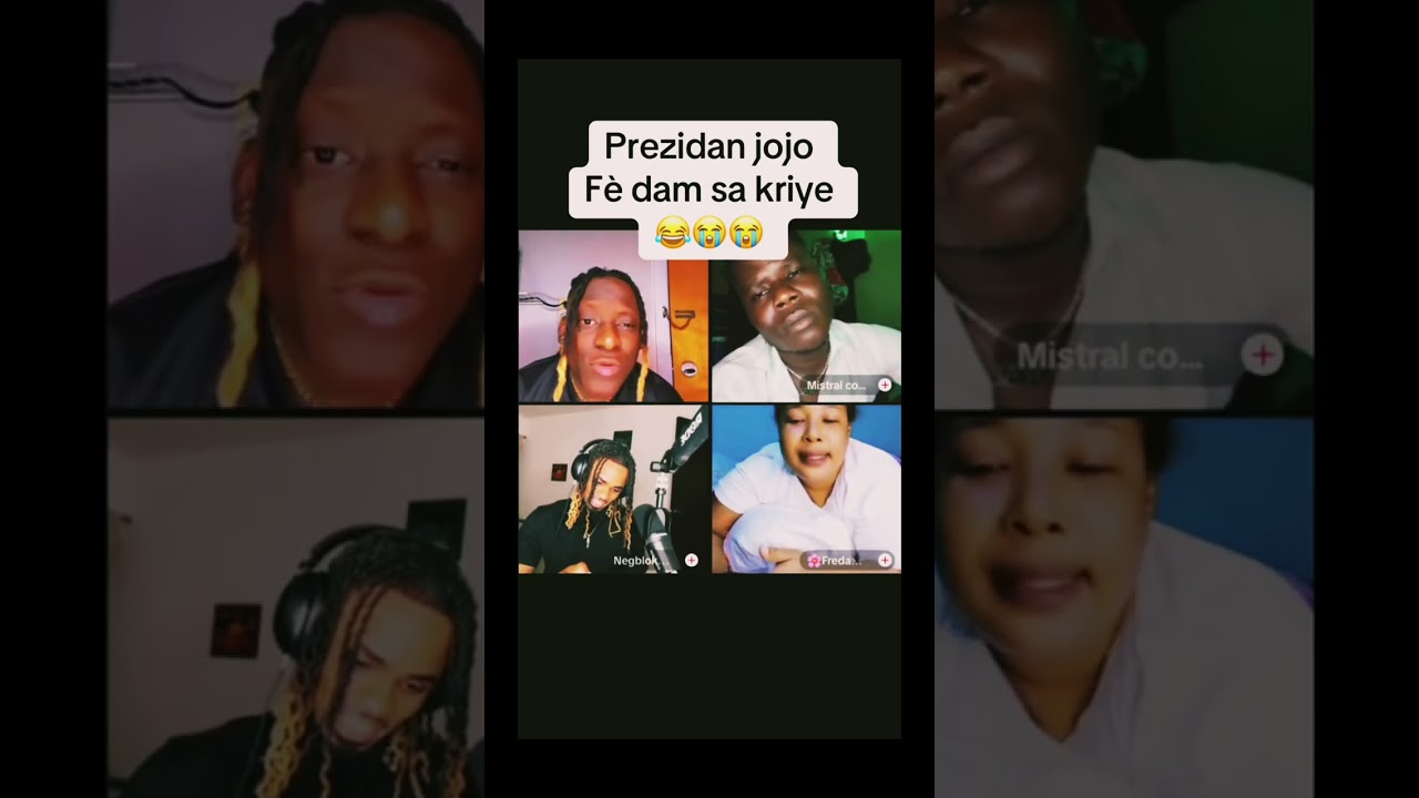 Tande sa pè jojo di dam nan