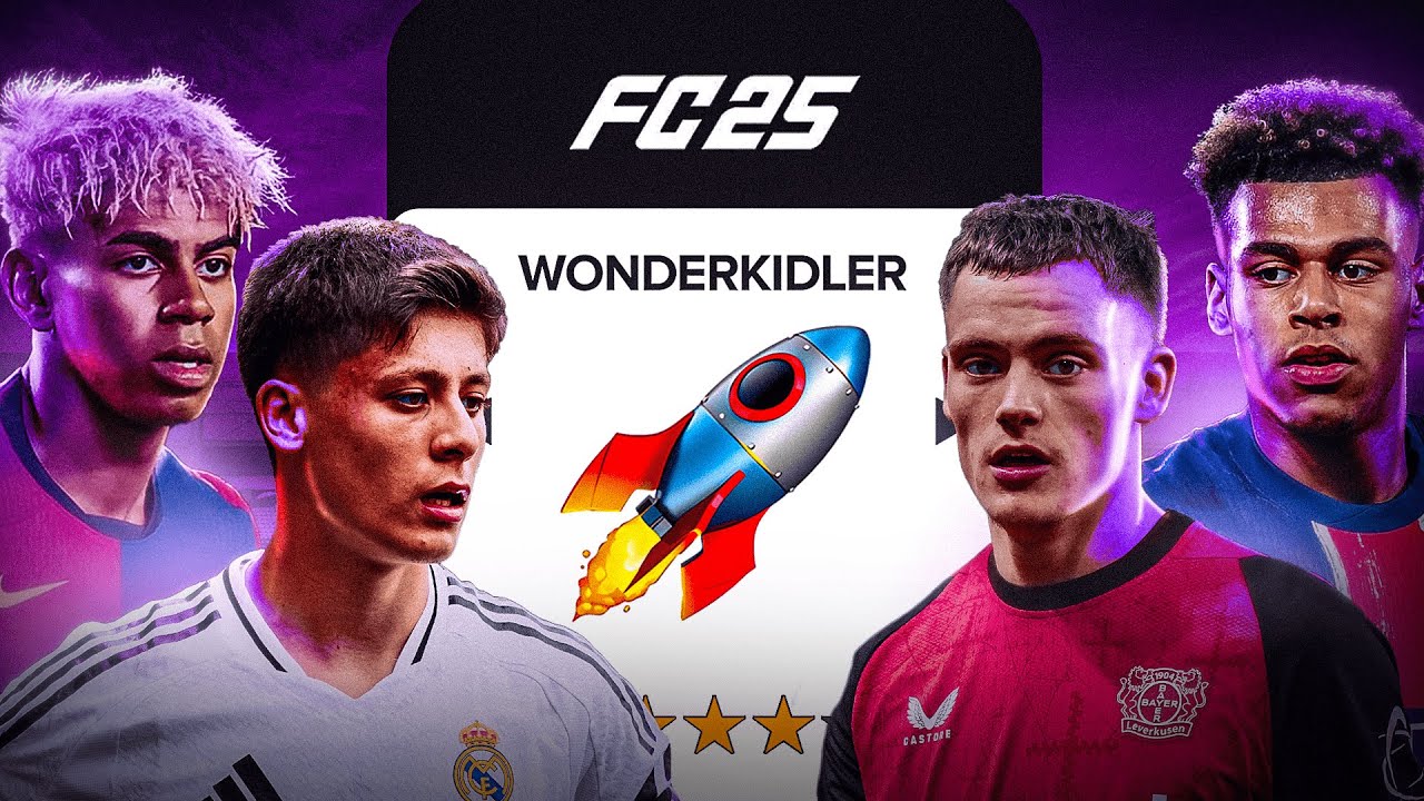 HER TAKIMDAN 1 WONDERKİD ALDIM ! EA FC 25 REBUİLD