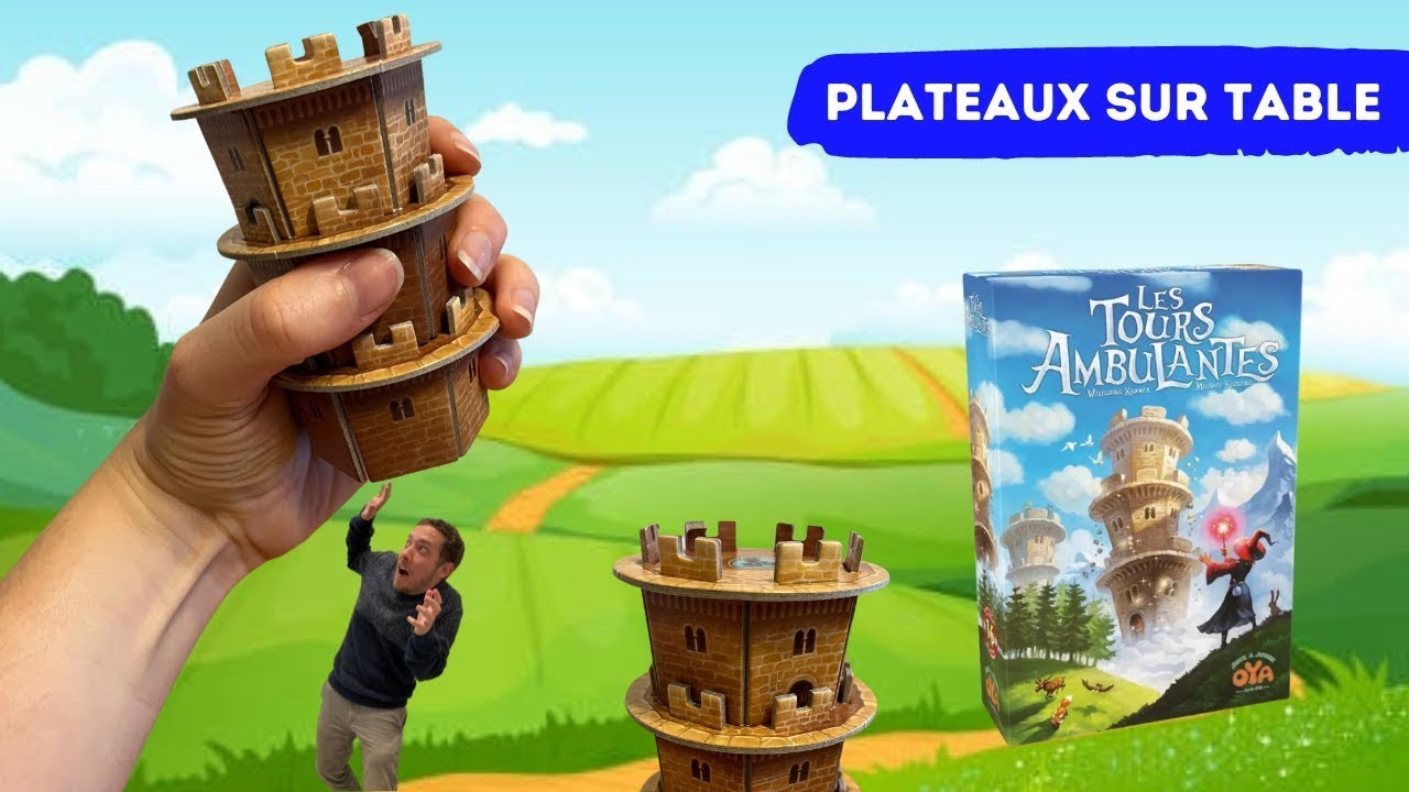 Les tours ambulantes - Plateaux sur table - Critique