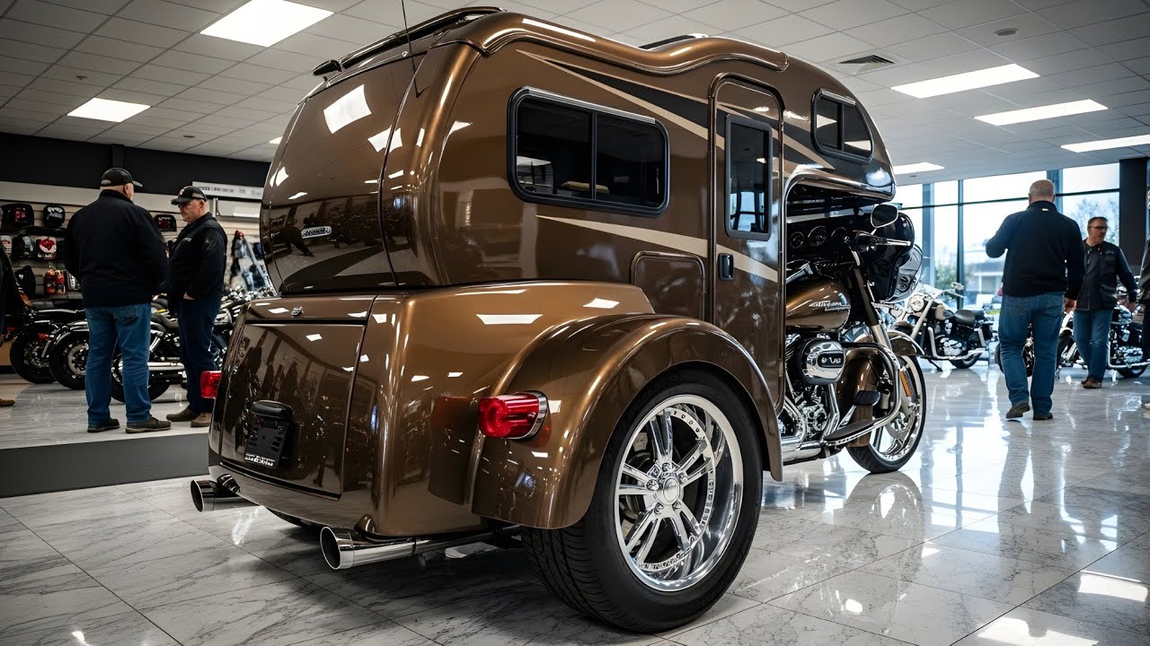Harley Davidson Camper Trike 2026 oficjalnie zaprezentowany! 🔥