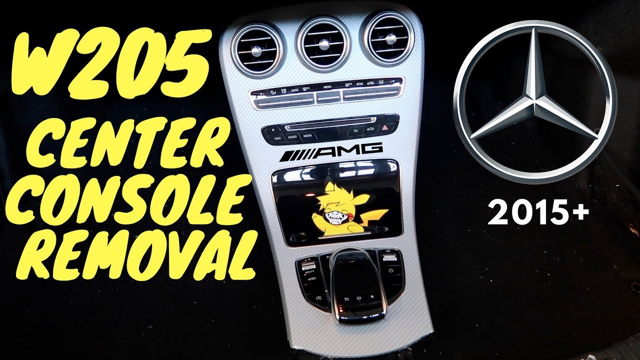 HOW TO REMOVE W205 CENTER CONSOLE (C300/C450/C63)