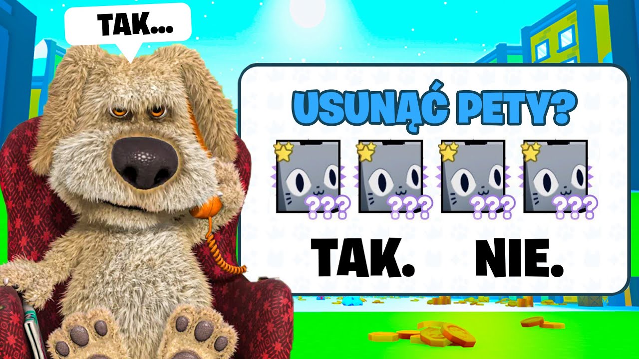 BEN ROZKAZUJE MI W PET SIMULATOR X w ROBLOX!