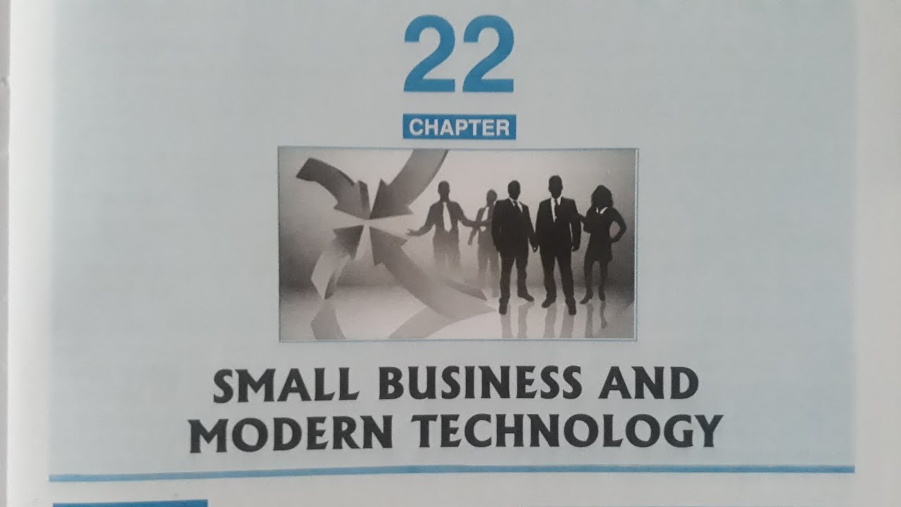Small Business And Modern Technology Bcom 5th Semester Full explanation in hindi