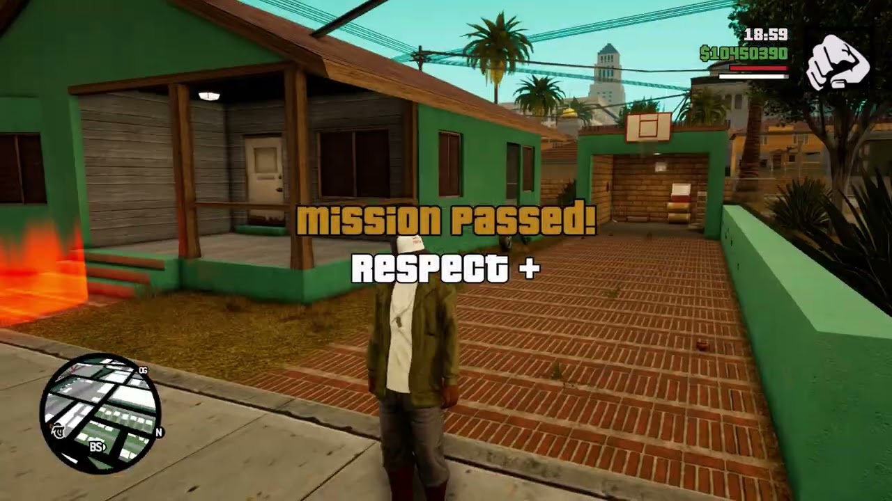 GTA San Andreas Train Chase & Epic Escape | Wrong Side of the Tracks + Just Business 🚂🔥