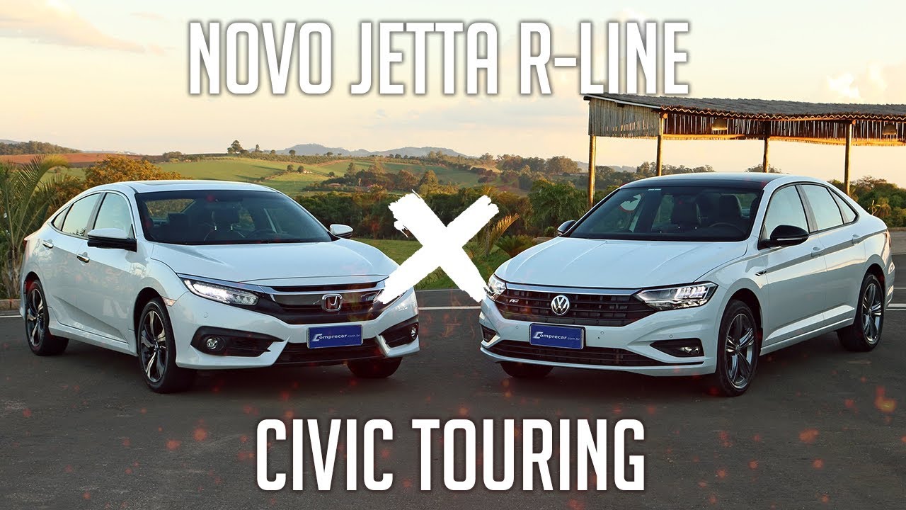 Comparativo: Novo Jetta R-Line x Civic Touring