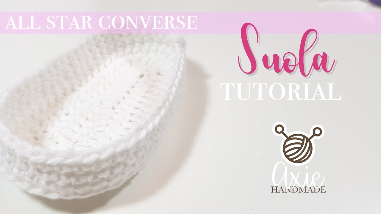 Tutorial All Star Converse Uncinetto #1 - Suola