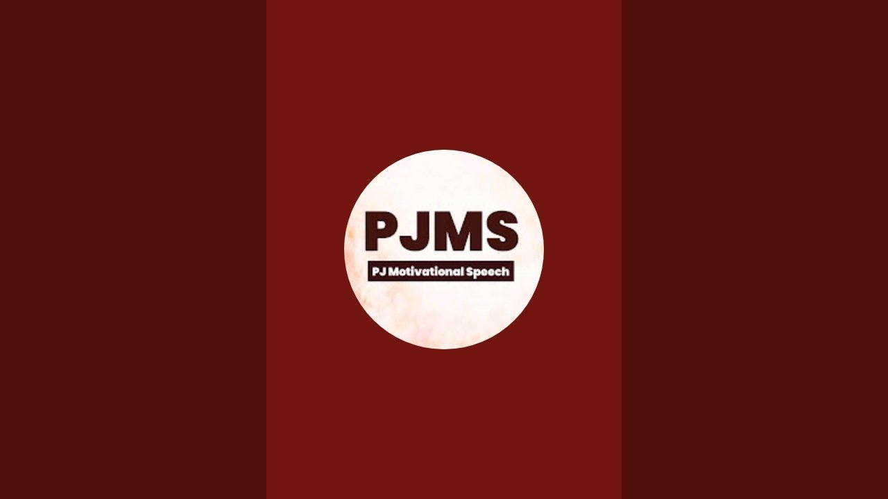 PJ Motivational Speech  is live!