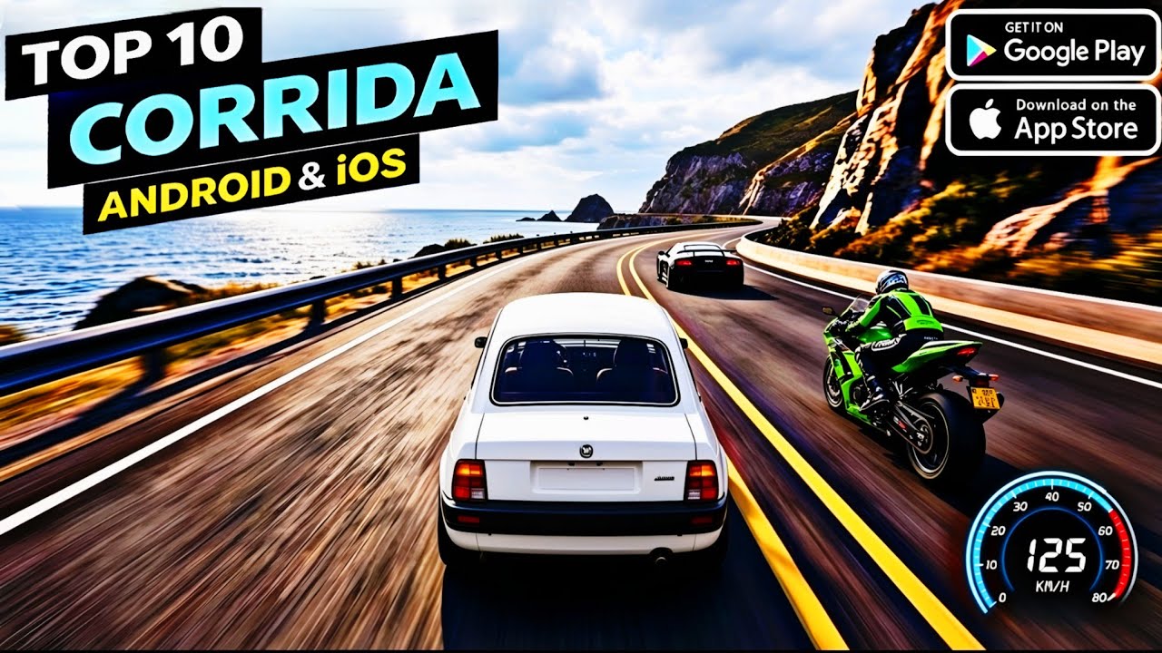 Chegou!! Top 10 Melhores Jogos de Corrida para Android e iOS!