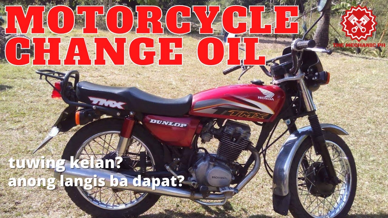 ADVANCE TIPS ON BASIC MOTORCYCLE MAINTENANCE + CHANGE OIL + TMX 155