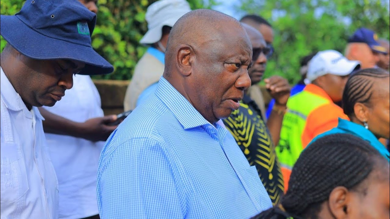 President Ramaphosa Visits Mbaula Village Under Giyani. After Severe Flood affected the Villagers