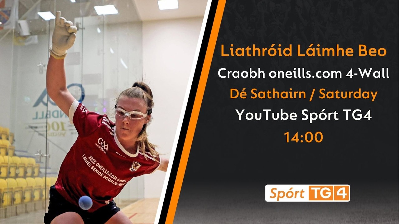 Liathróid Láimhe Beo Craobh oneills.com 4-Wall
