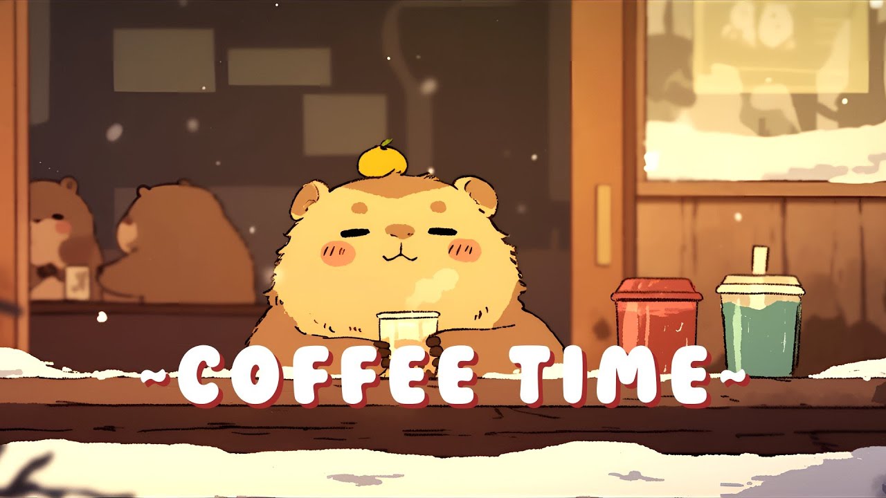 Capybara Lofi Collection | Peaceful Music for Your Soul 🦫 🌿 ☕