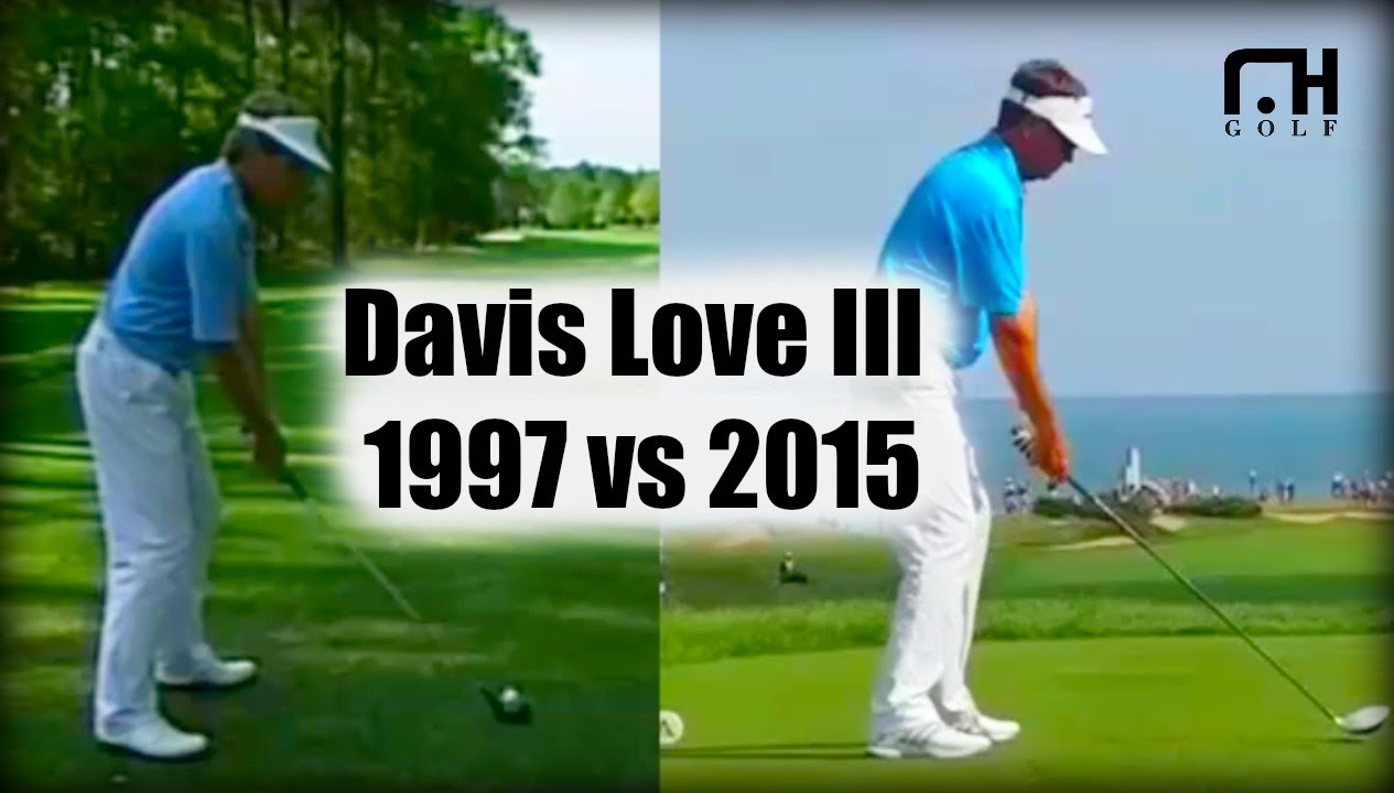 Davis Love III: Golf Swing Analysis 1997 vs 2015
