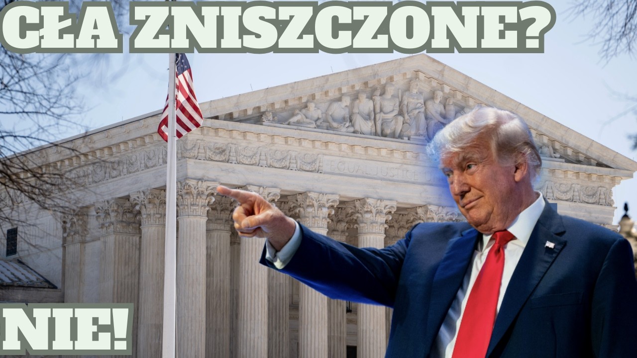 Cła unieważnione? Nie do końca! Sąd Najwyższy WZMOCNIŁ władzę prezydenta.