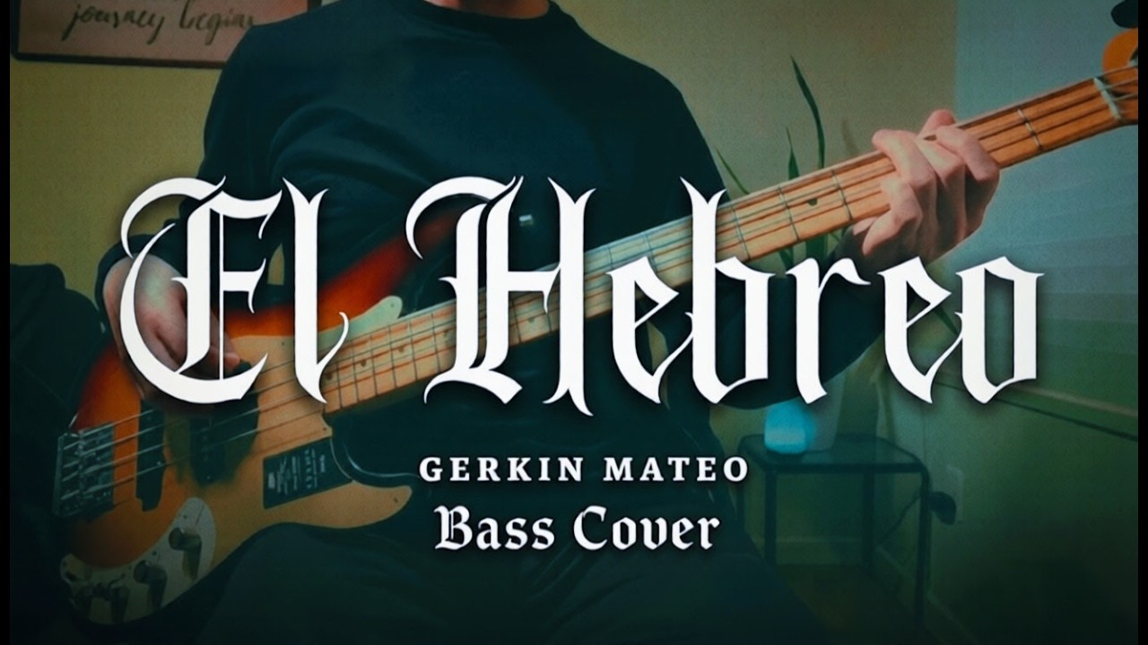 El Hebreo - Gerkin Mateo ft Andri Corporan (Bass Cover)