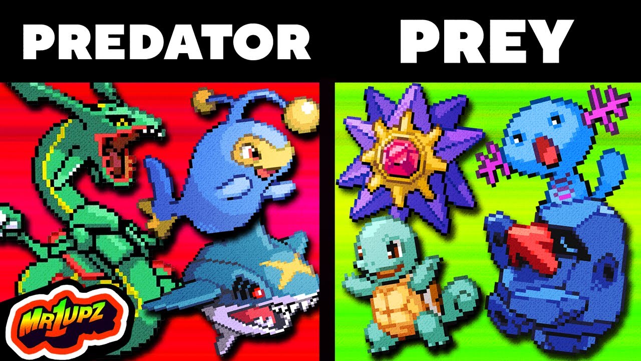 ALL 100 Pokemon That EAT Other Pokemon?! - Mr1upz