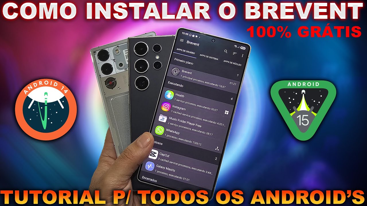 ✅⬇️COMO INSTALAR E ATIVAR O BREVENT EM TODOS OS SMARTPHONES C/ ANDROID📲🤖 #s25ultra #redmagic10pro