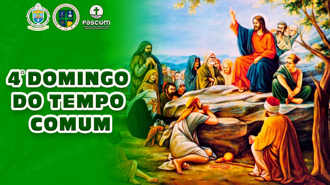 Santa Missa | 4º Domingo do Tempo Comum | 01/02/2026 | 09h