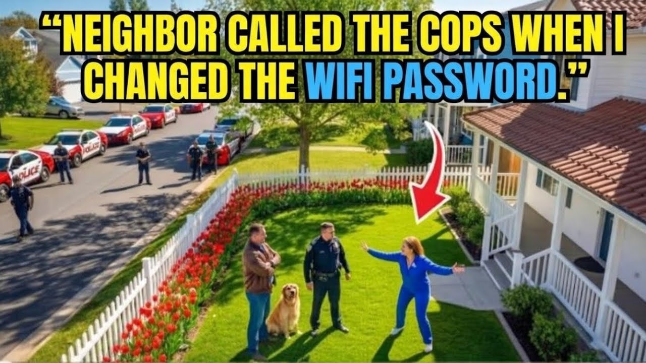 HOA Karen Called 911 Because I Changed My Own Wi-Fi — What Cops Discovered Made Her Beg for Mercy!