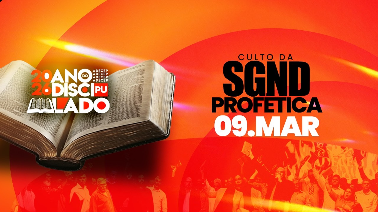 #SEGUNDAPROFÉTICA - 09.03.2026