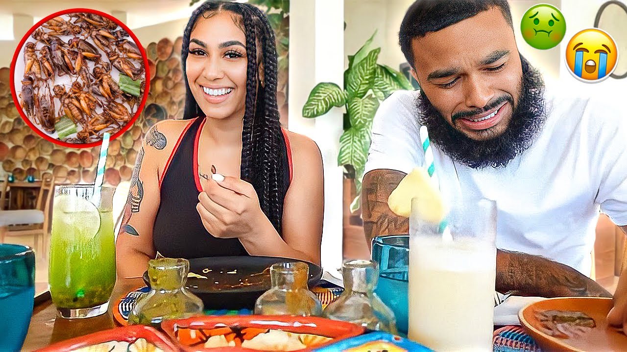 WE ATE CRICKETS IN MEXICO..😳