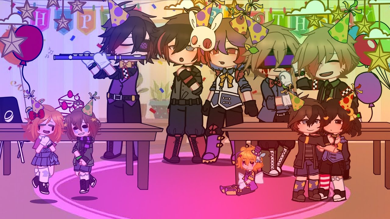 [OLD] William Afton's birthday || FNaF || Afton family || gacha
