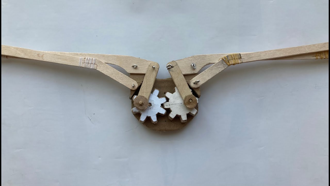 Handmade Ornithopter Mechanism Design and Build
