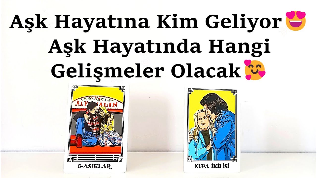 DESTE SEÇ💕 AŞK HAYATINA KİM GELİYOR- YENİ SEVGİLİN KİM OLACAK 💕