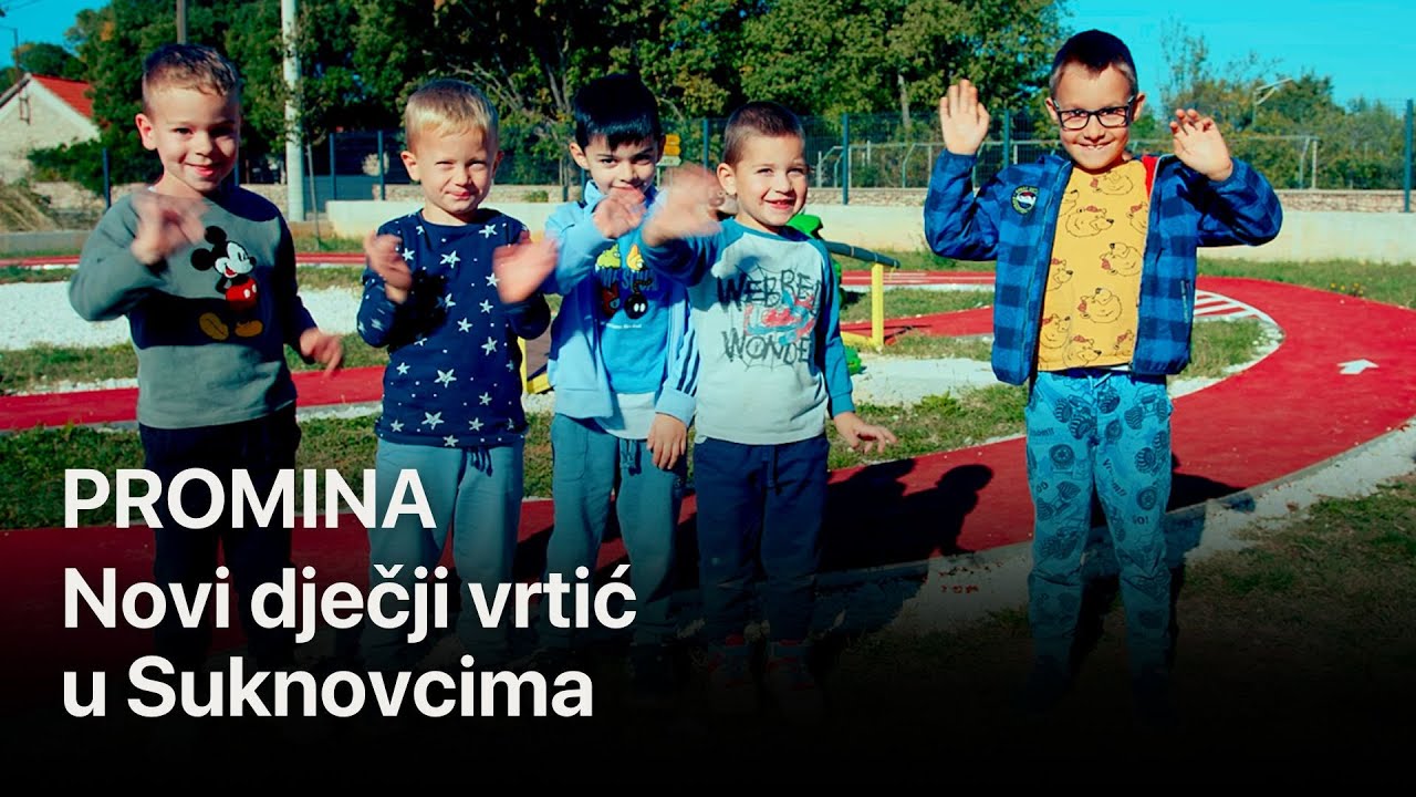 Đir Promina - Novi dječji vrtić u Suknovcima