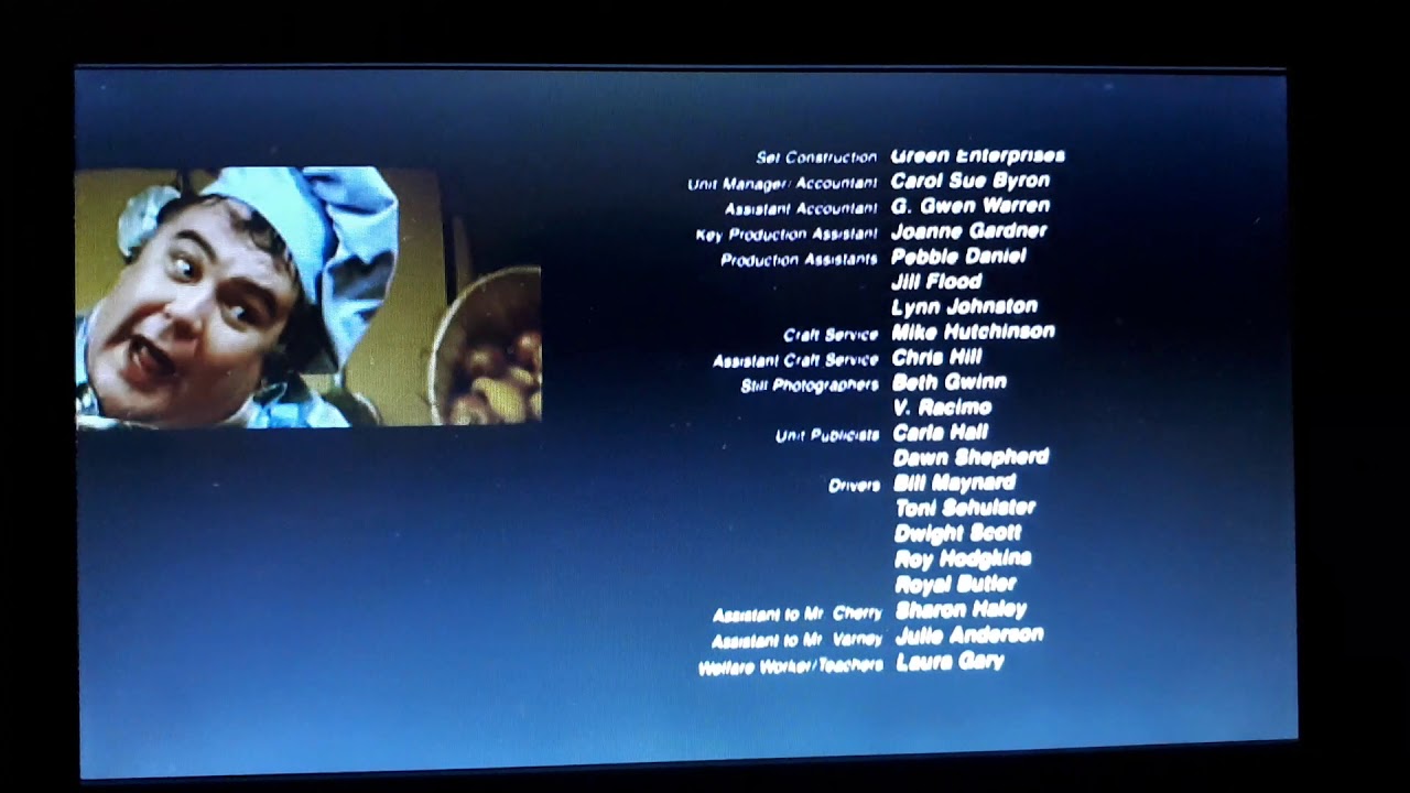 Ernest Goes To Camp (1987) End Credits