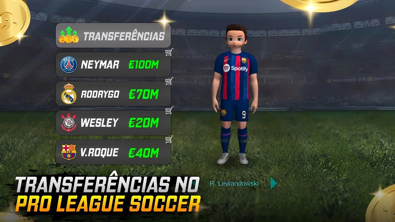 Как переводить игроков в Pro League Soccer!