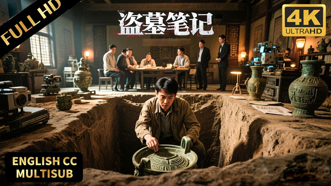 2025盗墓大片！南海古墓找回绝世古器，竟在器身发现惊天秘密！#盗墓笔记 #南派三叔 #藏海传 #重启之极海听雷 #朱一龙 #张起灵