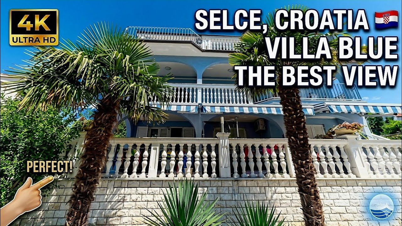 We Found the PERFECT Apartment in Selce 🇭🇷 | Villa Blue 4K