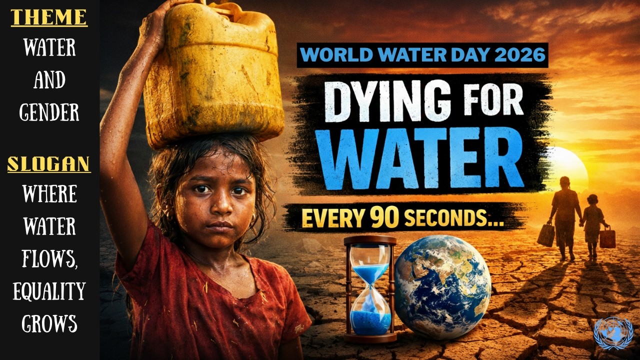 World Water Day 2026 Explained | Theme: Water & Gender Inequality Crisis
